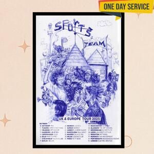 Sports Team Uk  Europe Tour 2025 Poster